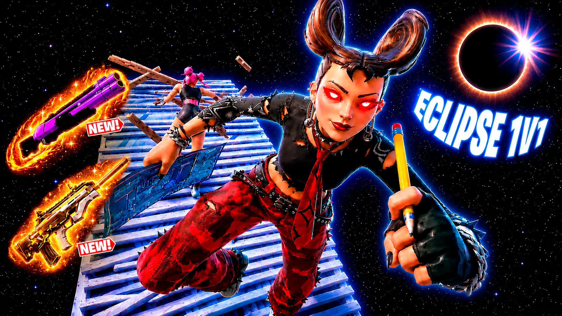 1V1 ECLIPSE BUILD FIGHT!