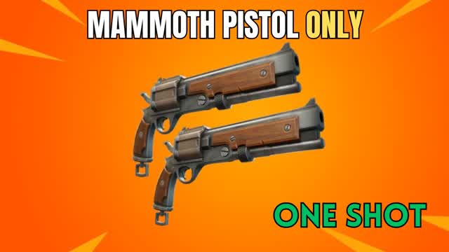 Mammoth Pistol Only One Shot