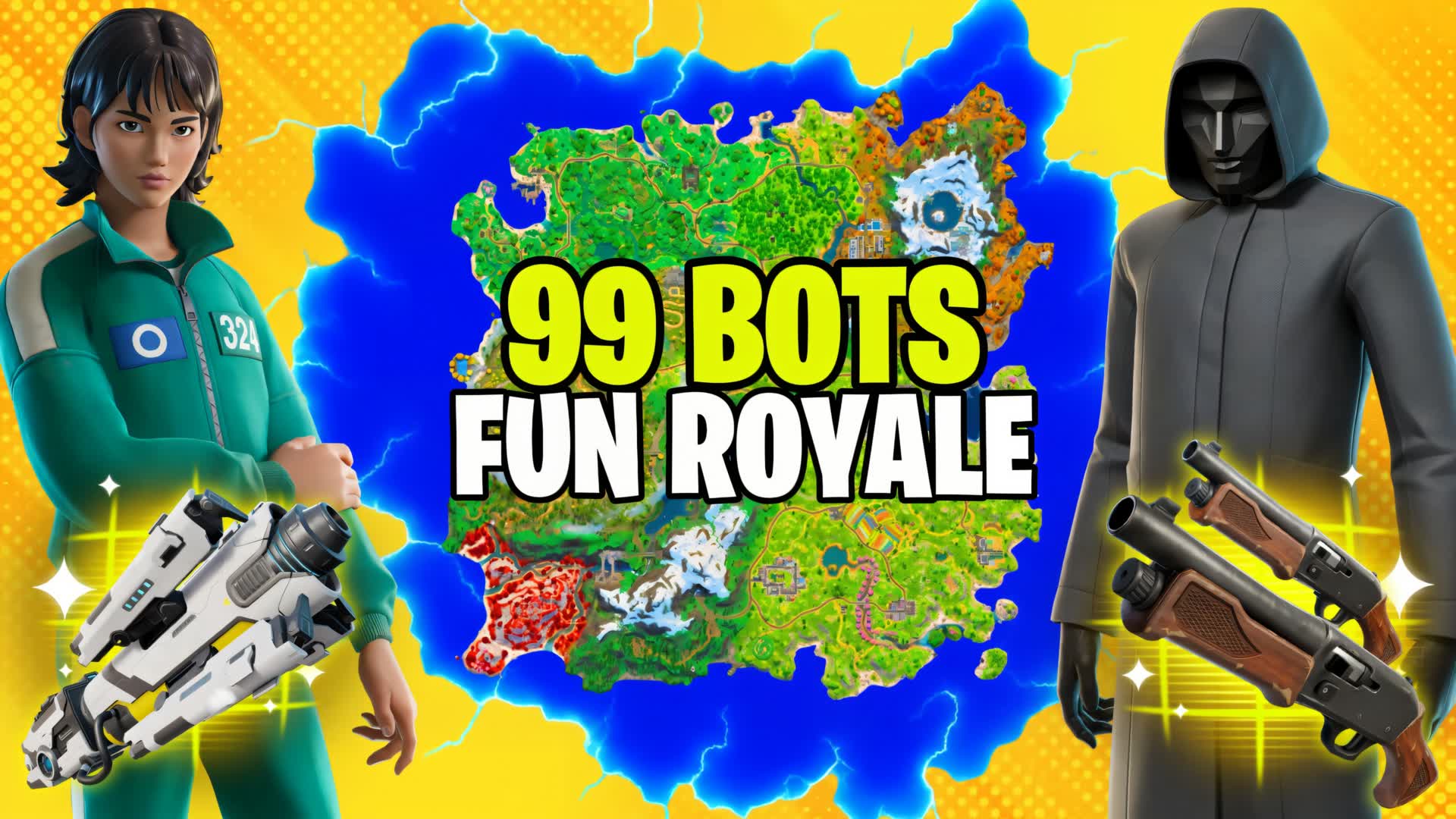 99 BOTS NEW SQUID GAME