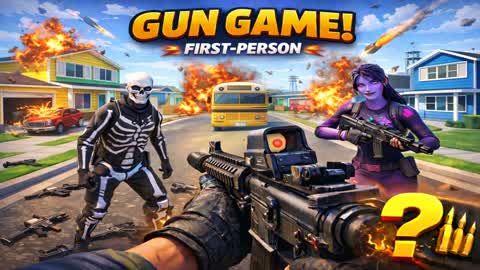 NUKE CITY💣 GUN GAME 100+