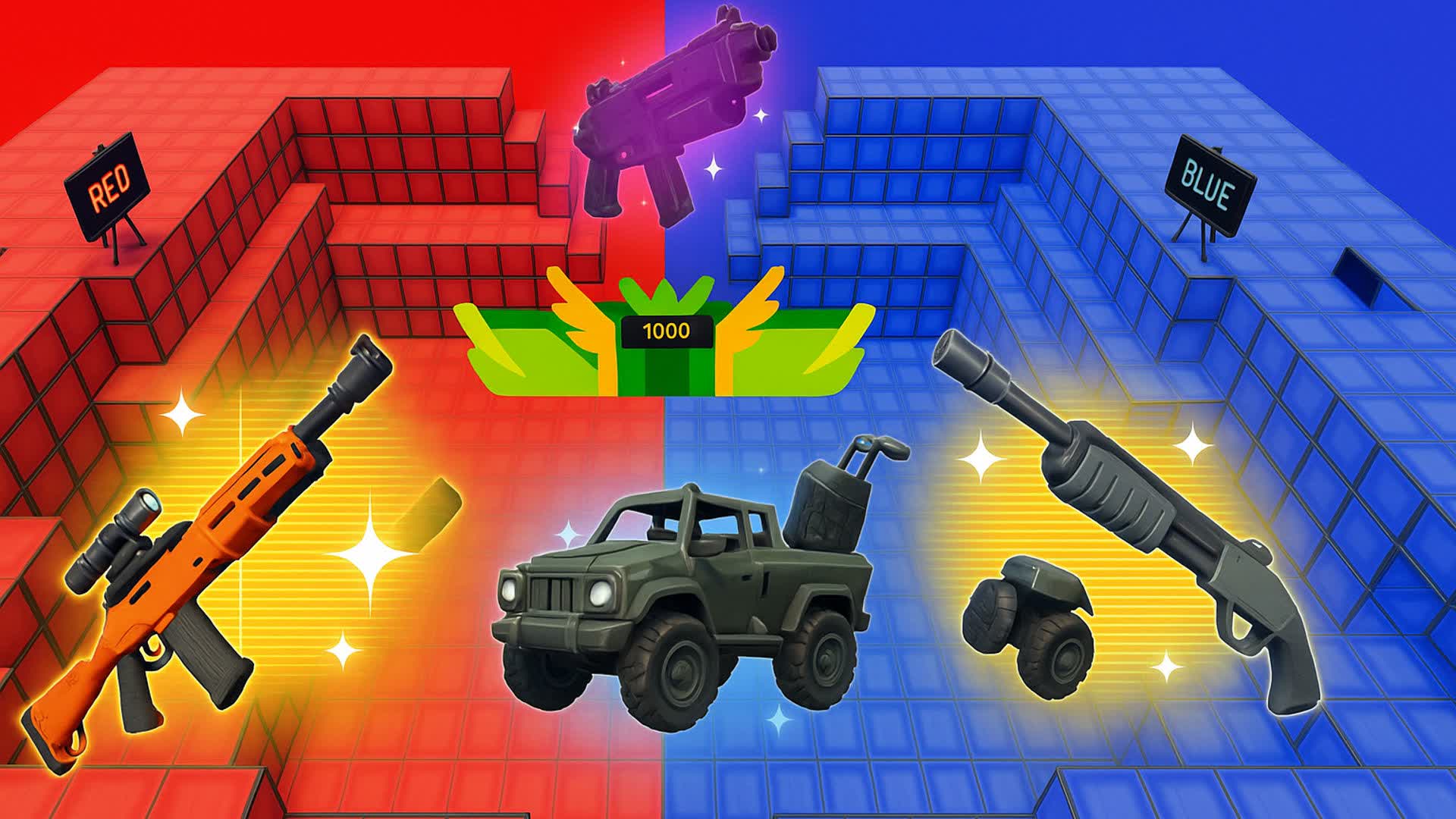 Red vs blue eclipse 1964 6793 0594 by stormwave fortnite creative