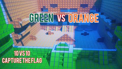 Green VS Orange - Capture the flag