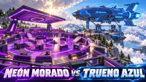 🟣 PURPLE NEON vs BLUE THUNDER 🔵