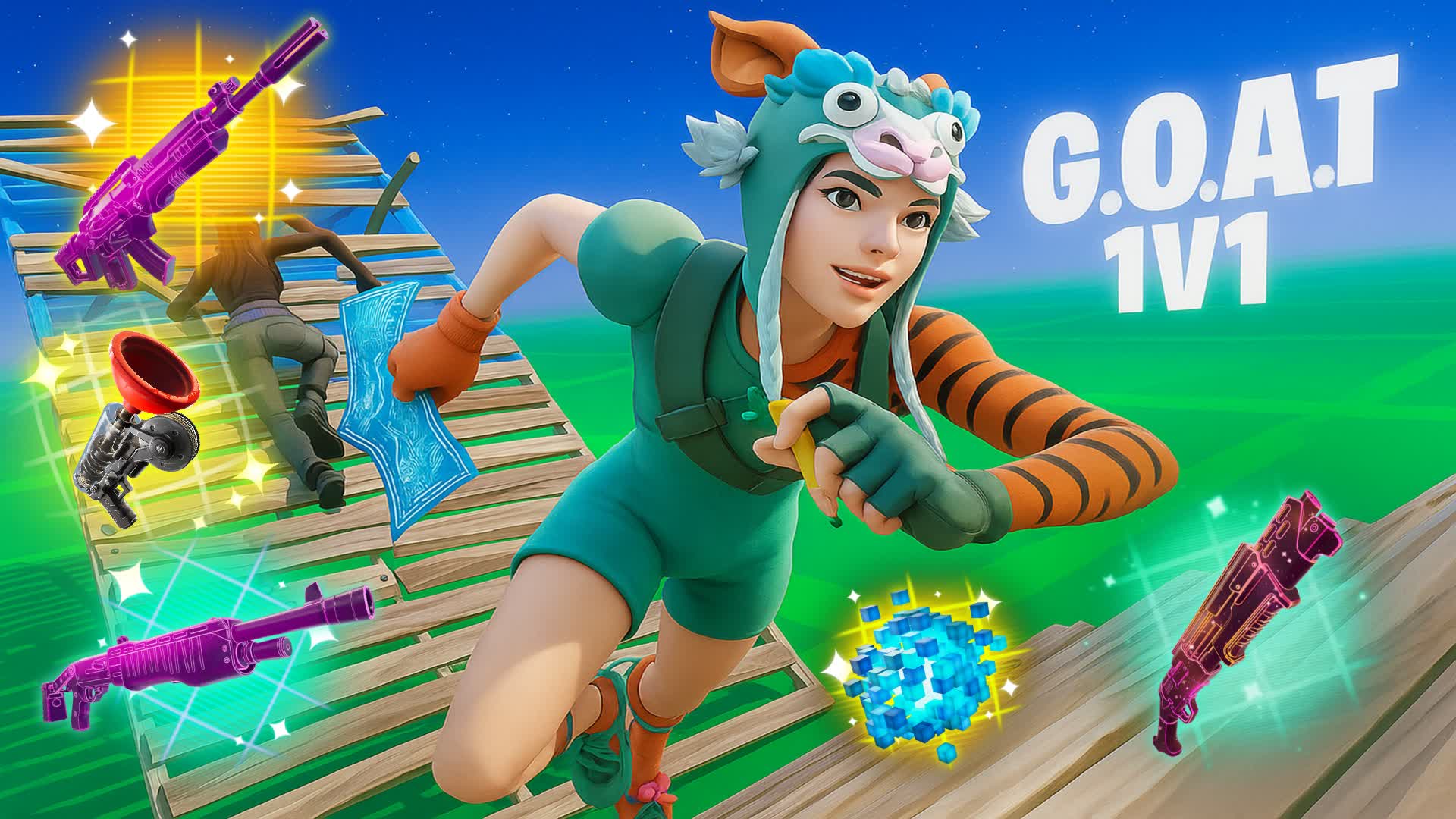 GOAT 1V1 BUILD FIGHT (200 PUMPS)