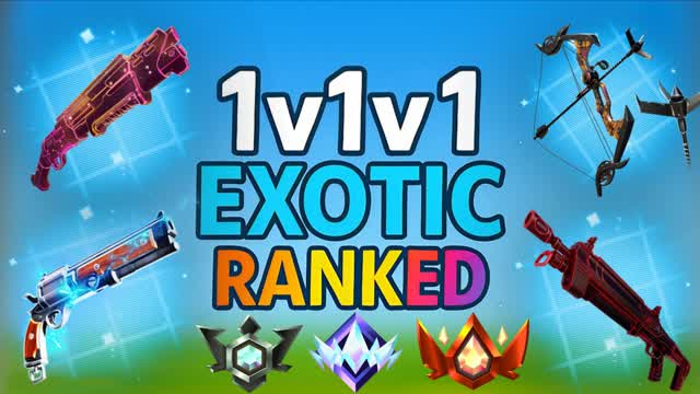 Exotic Ranked Realistic Reload 1v1v1 FFA