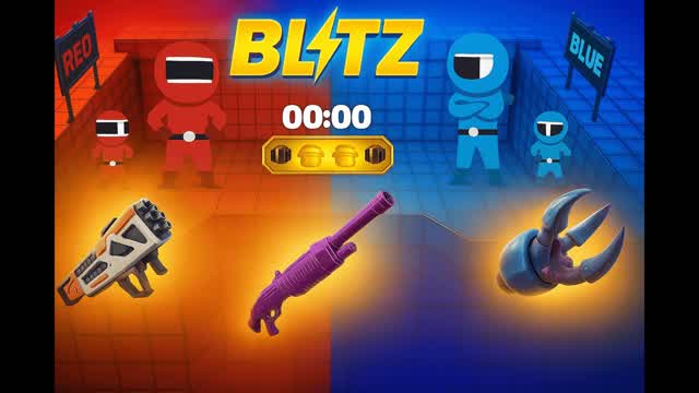 BLITZ NEW RED VS BLUE  🔴🔵