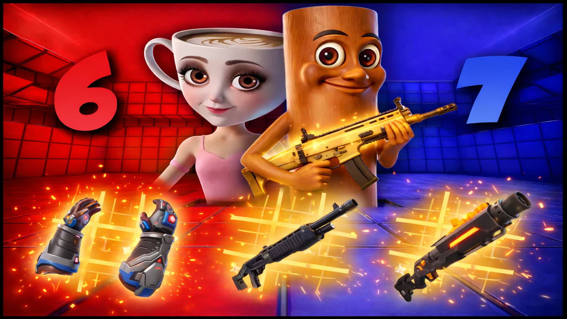 ROT レッド VS ブルー