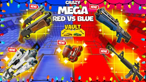 CRAZY MEGA RED VS BLUE🔵🔴