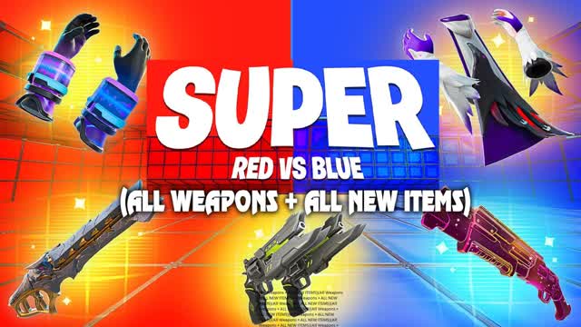 SUPER RED VS BLUE (ALL GUNS + NEW ITEMS)