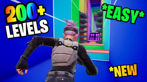 🌈 EASY DEATHRUN 200+ NIVEAUX 🌈
