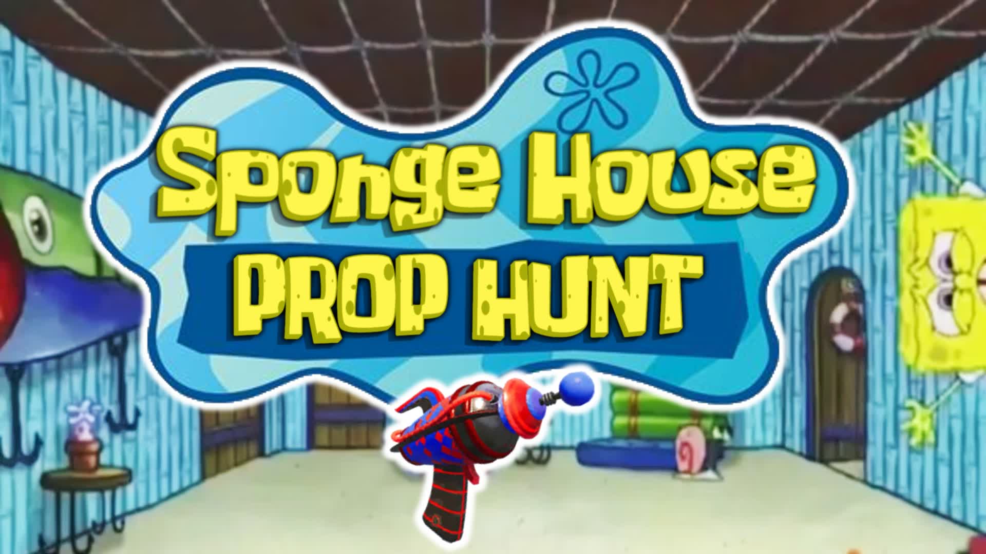 Sponge House Prop Hunt 🧽 052105505107 by deems Fortnite Creative