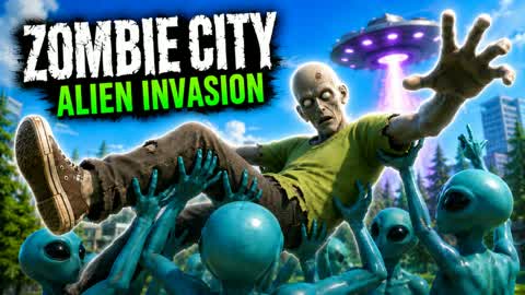 🧟 Zombie City: Alien Invasion 🛸