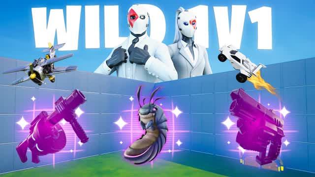 WILD 1V1 FFA - ALL GUNS & CARS