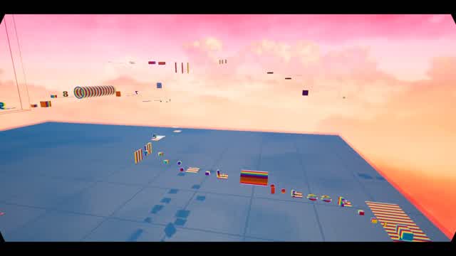 Rainbow parkor