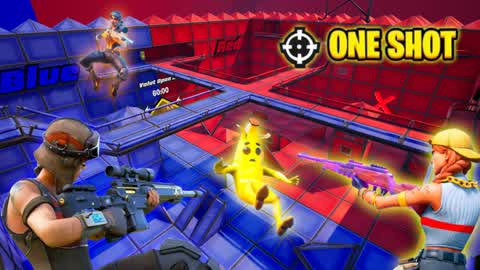 ONE SHOT RED VS BLUE 🔴🔵