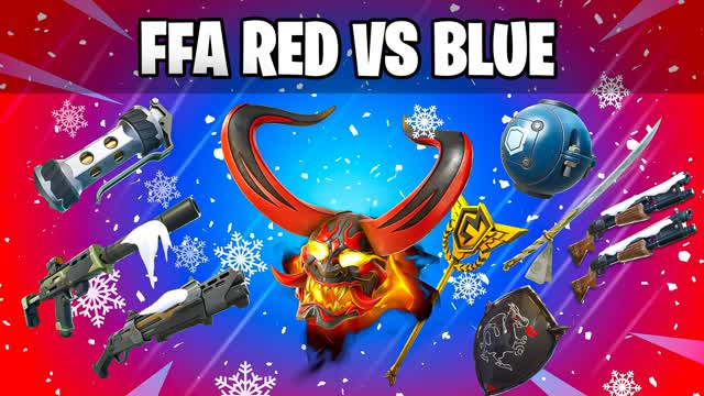 🔴FFA RED VS BLUE 🔵