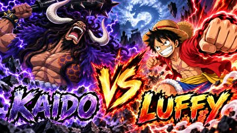 LUFFY VS KAIDO
