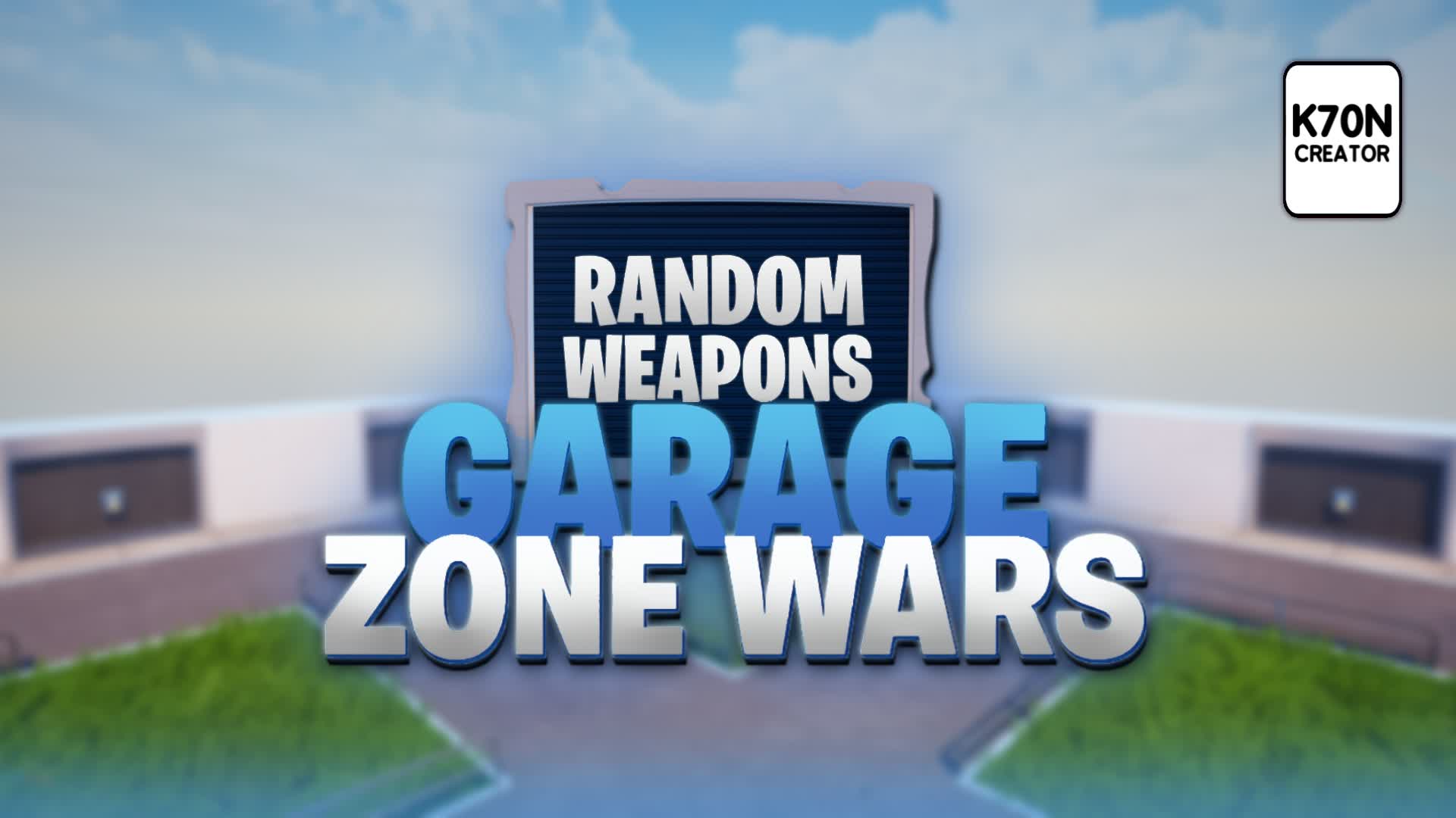 🏠GARAGE ZONE WARS🌀 RANDOM WEAPONS🎲⁉️