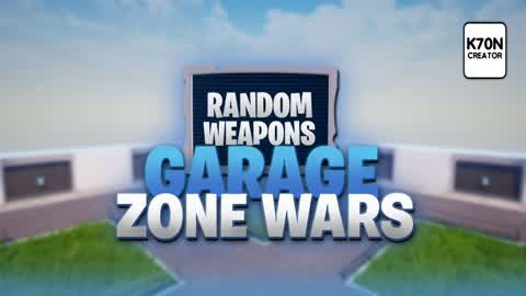 🏠GARAGE ZONE WARS🌀 RANDOM WEAPONS🎲⁉️