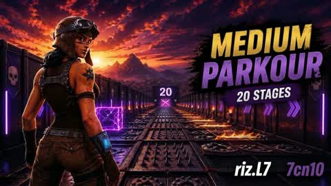 Parkour 20 difficult stages