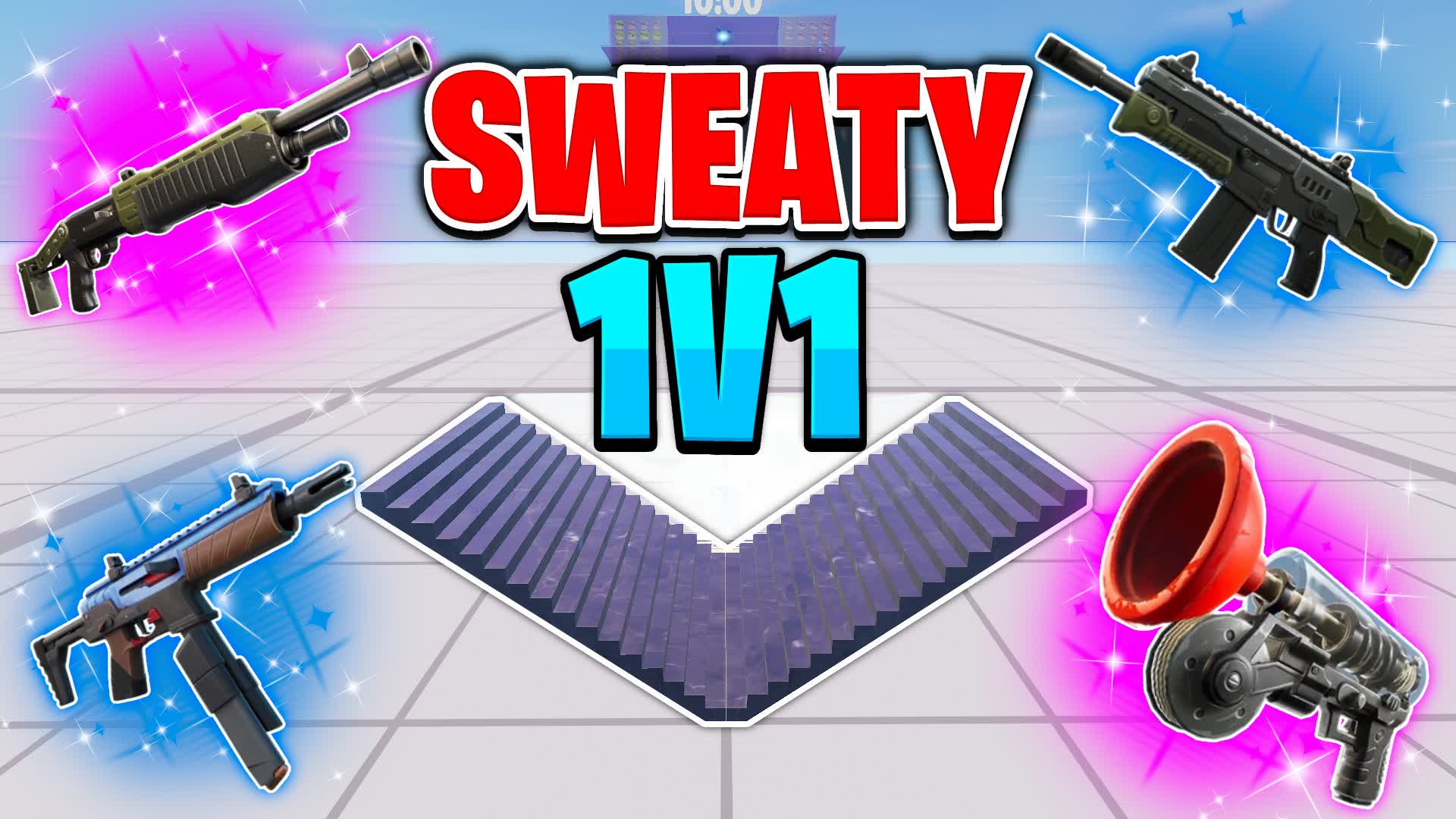 🔥ALL WEAPONS SWEATY 1v1 BUILD FIGHTS👑