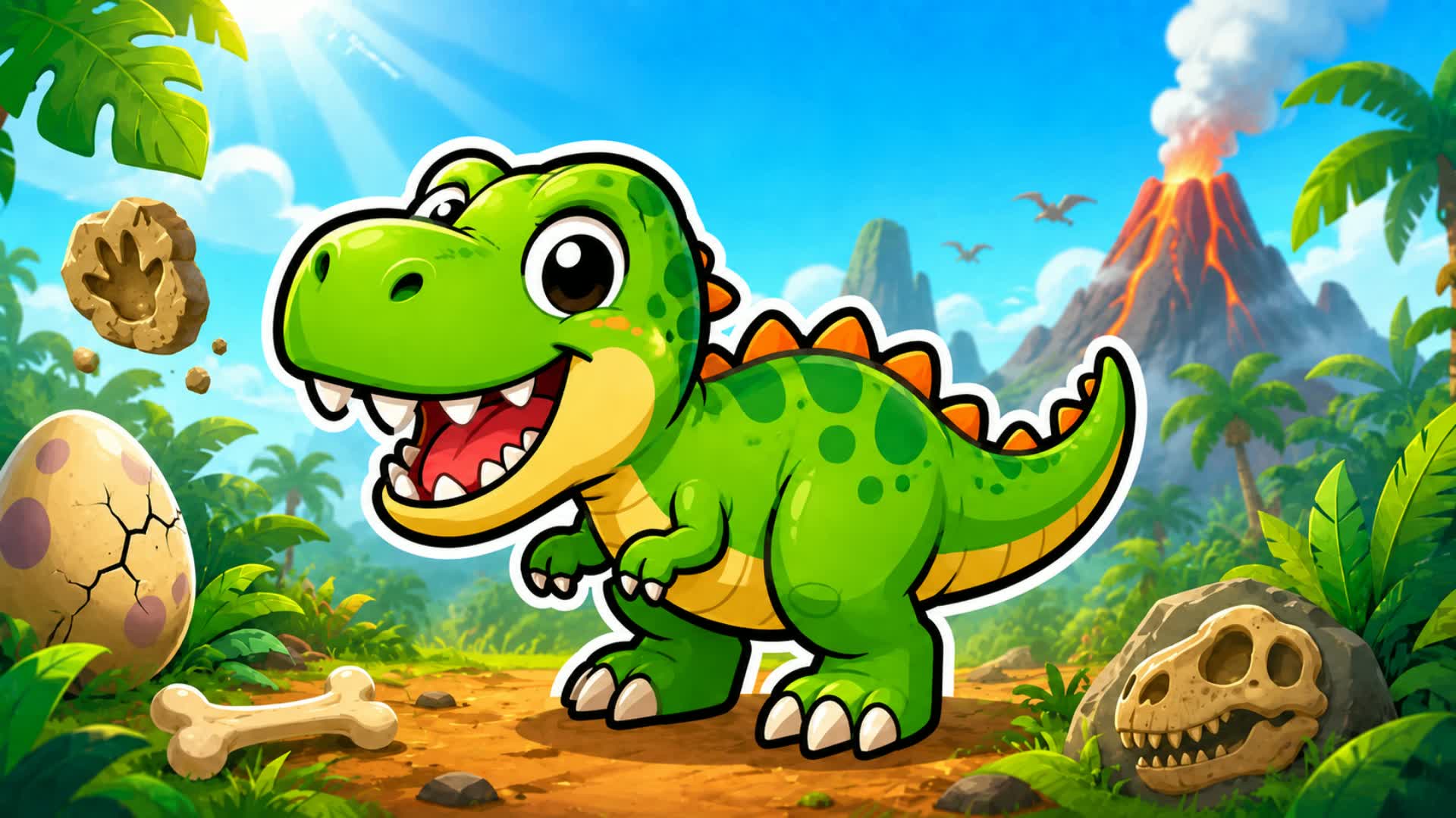 BE A DINO