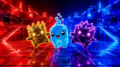 RED VS BLUE SPRITE KINGDOM 🔴🔵