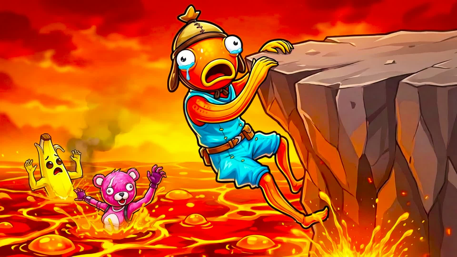 ESCAPE THE LAVA PARKOUR