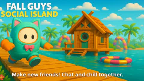 Fall Guys Social Island