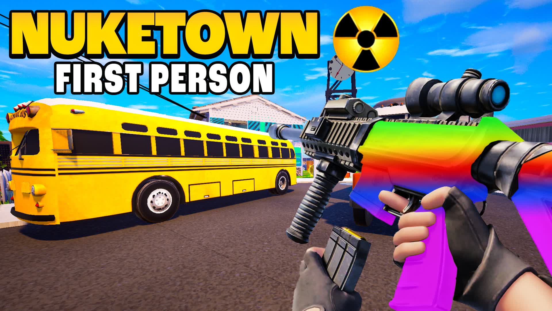 ⭐️ FIRST PERSON GUN GAME - NUKETOWN