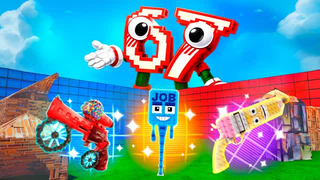 BRAINROT 1V1 - ALL GUNS