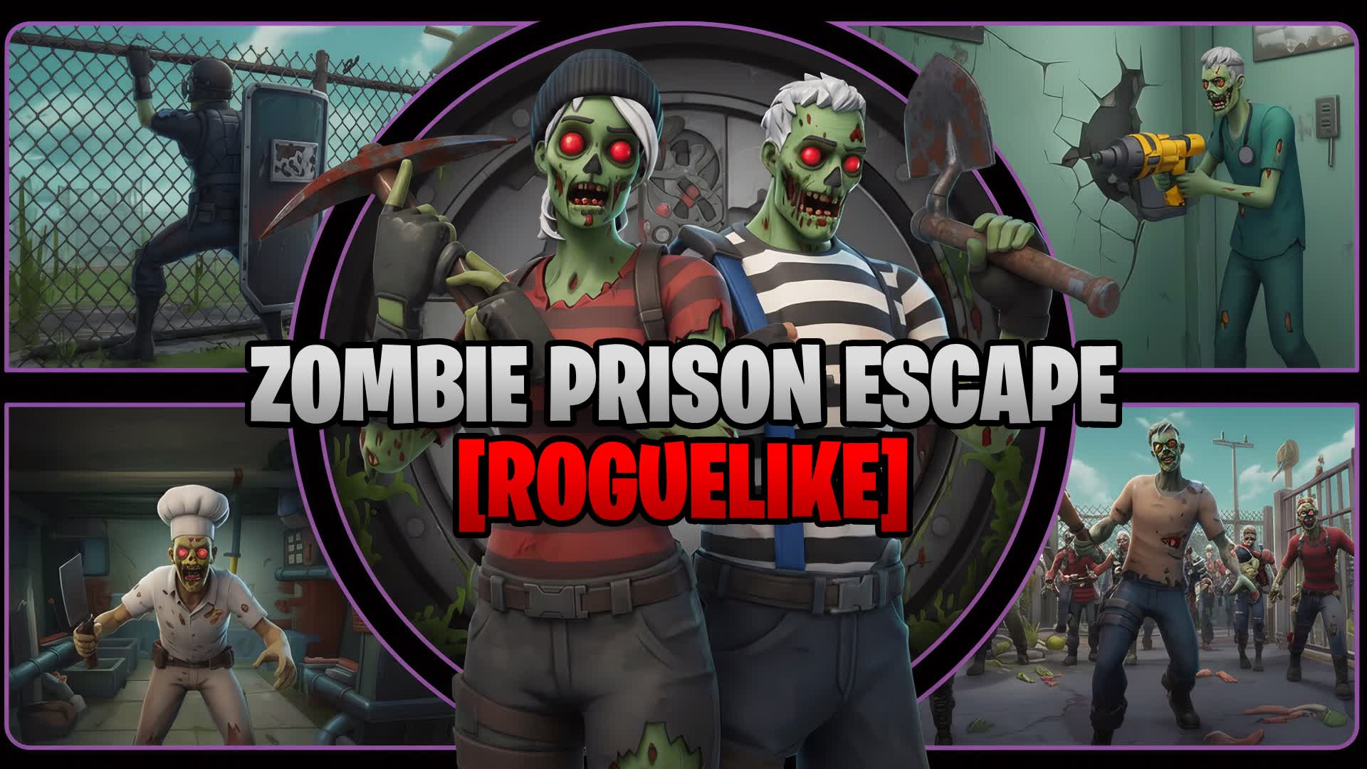 🧟 Zombie Prison Escape [Roguelike]