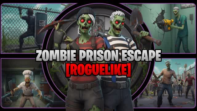 🧟 Zombie Prison Escape [Roguelike]