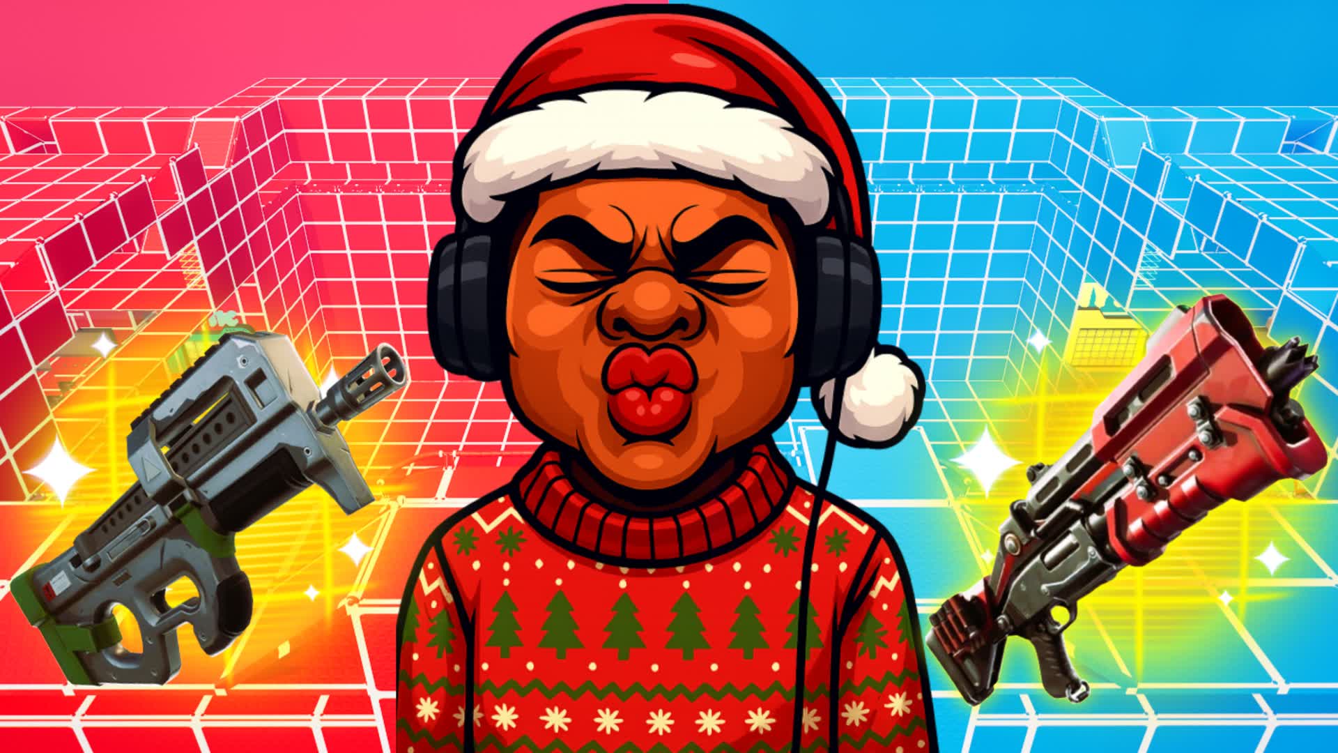 CHRISTMAS RED VS BLUE 🔴🔵 KPOP👹