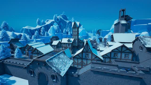 Zero Build Zone Wars Frosty Fortress