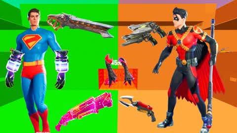 SUPERMAN VS ROBIN🟢🟤
