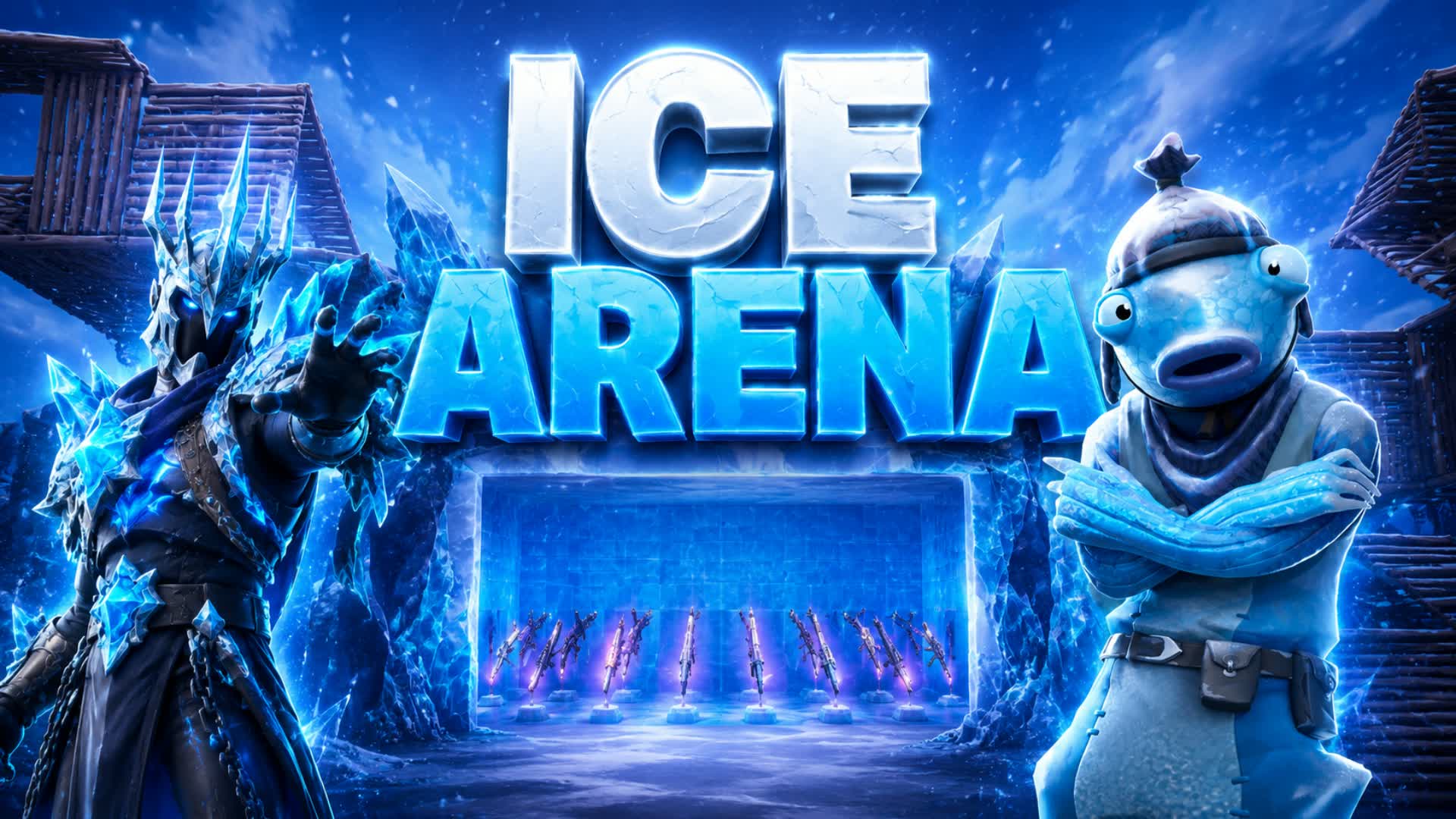 1対1のフリーフォール(ICE ARENA)