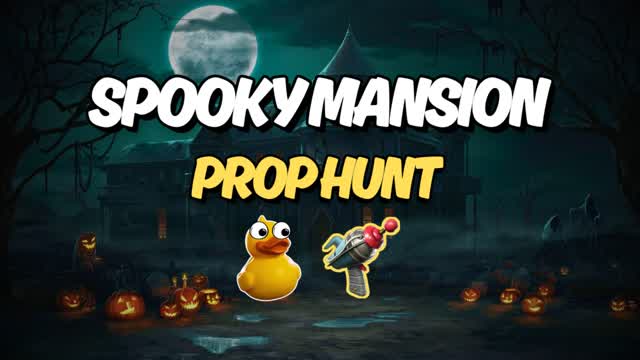Spooky Mansion Prop Hunt 🎃