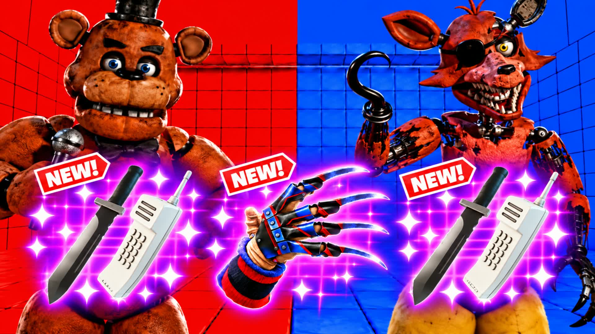 RVB FNAF RED VS BLUE๐ด๐ต