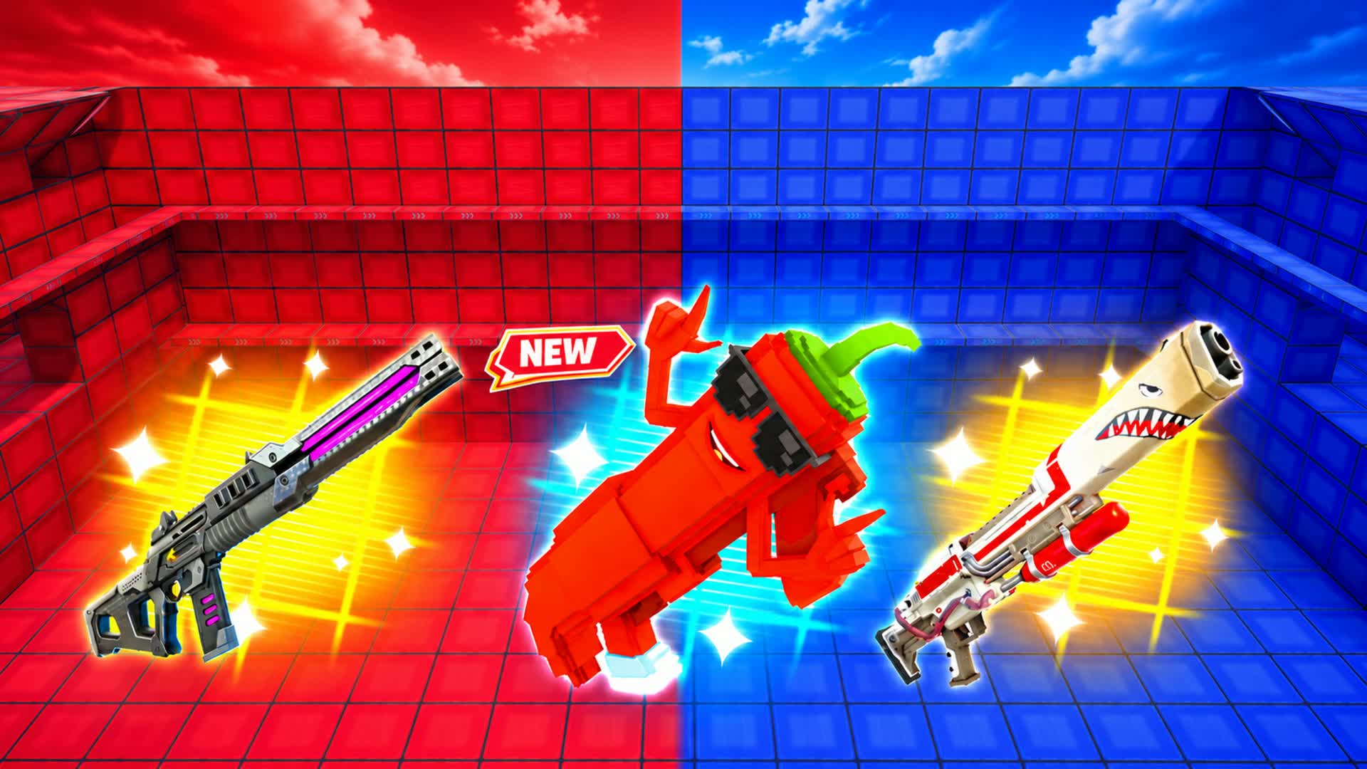 INSANE RED VS BLUE GOLD
