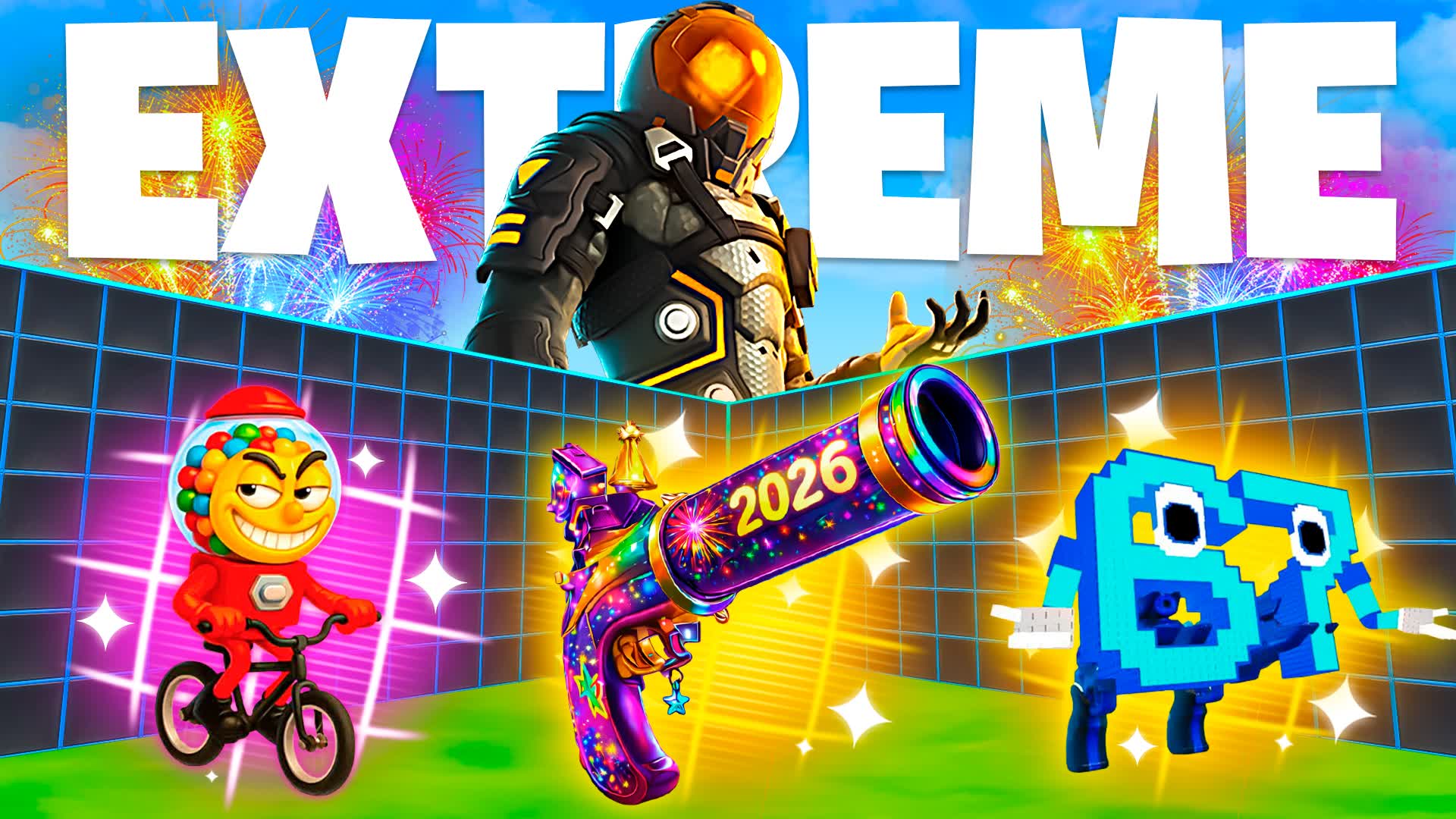 EXTREME 1V1 FFA - ALL GUNS & RIDES