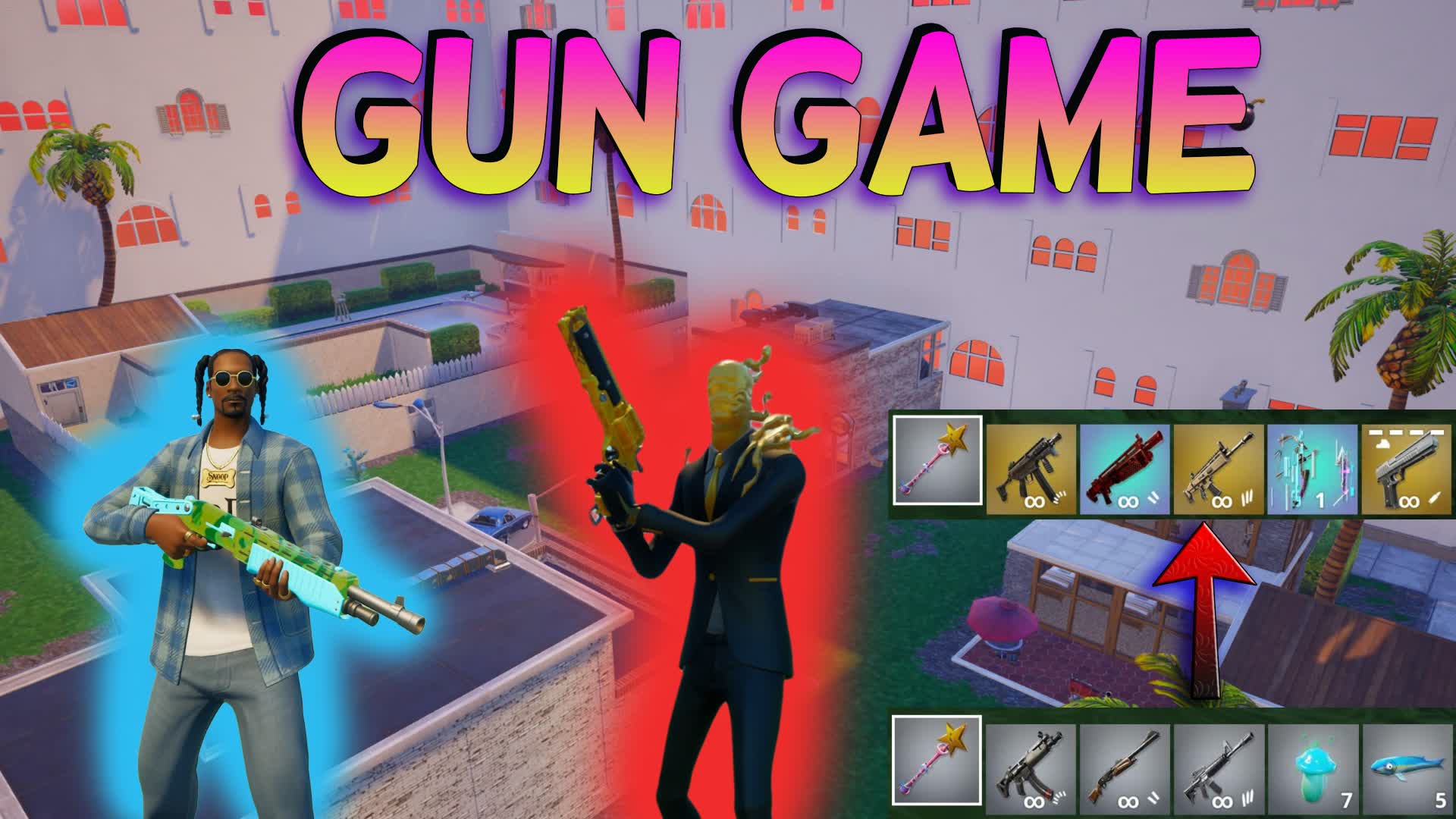🌴 FFA - PARADISE - PALM GUNGAME - OG 🌴
