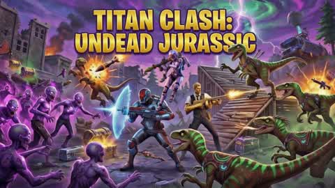 🌌 TITAN CLASH: UNDEAD JURASSIC🦖