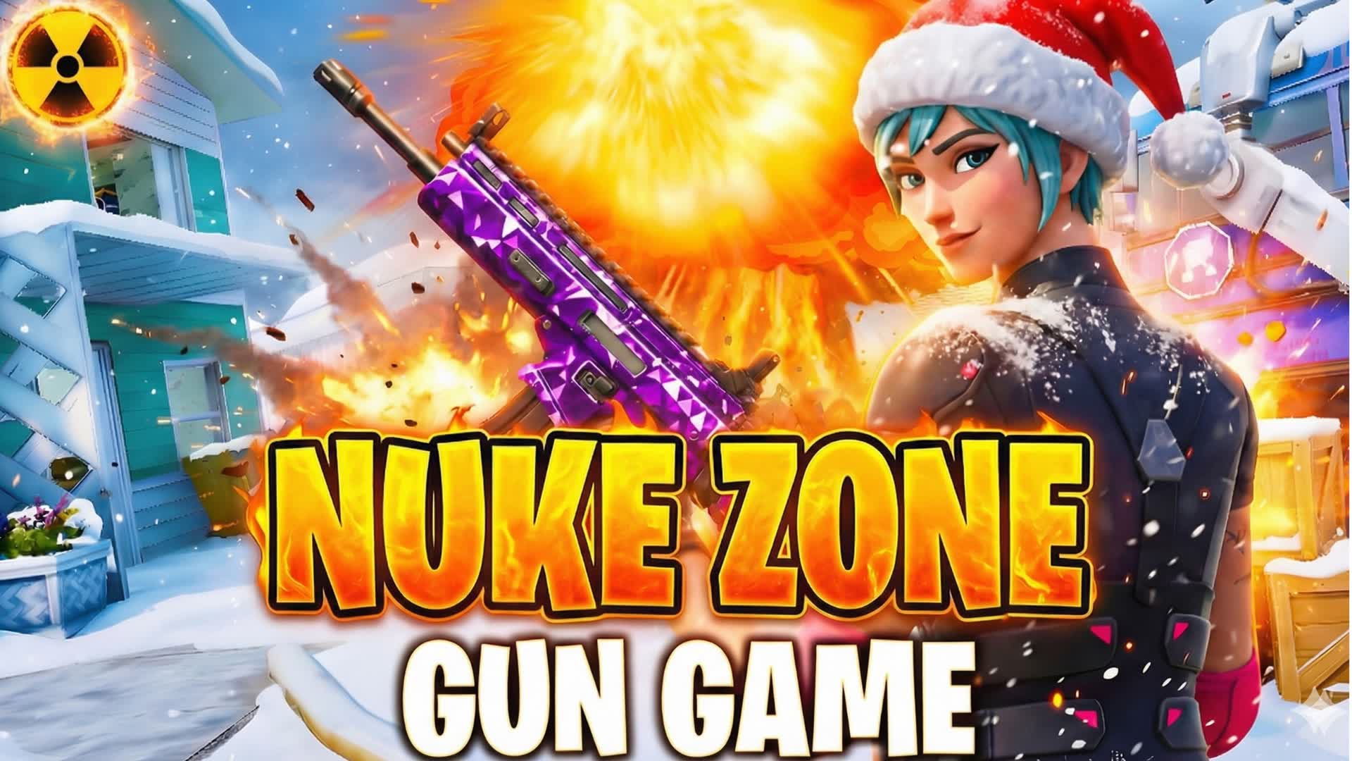 NUKE ZONE CHRISTMAS 🎄 GUN GAME 🔫