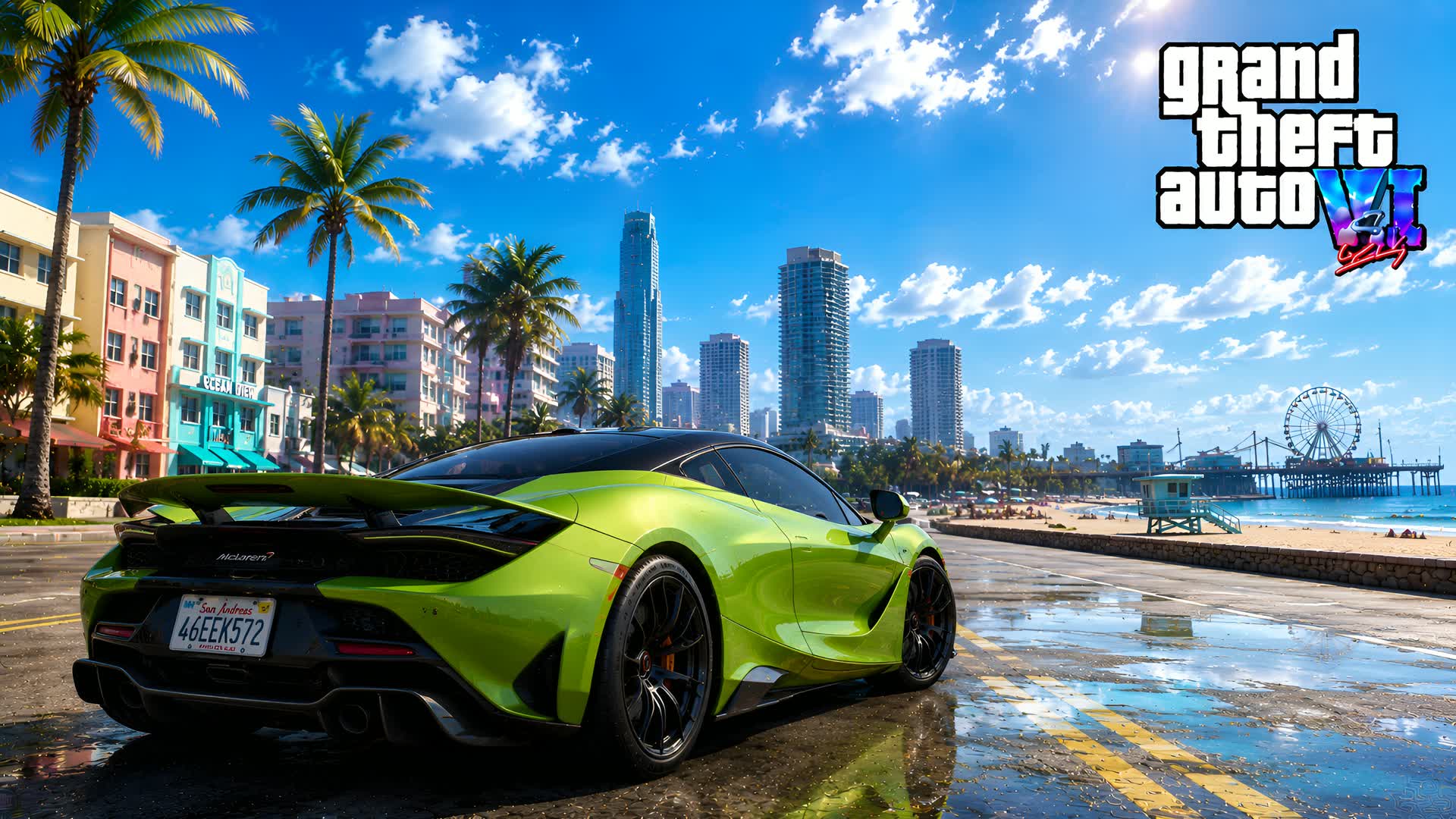 GRAND THEFT AUTO VI GTA6🌴 BEST DRIVE