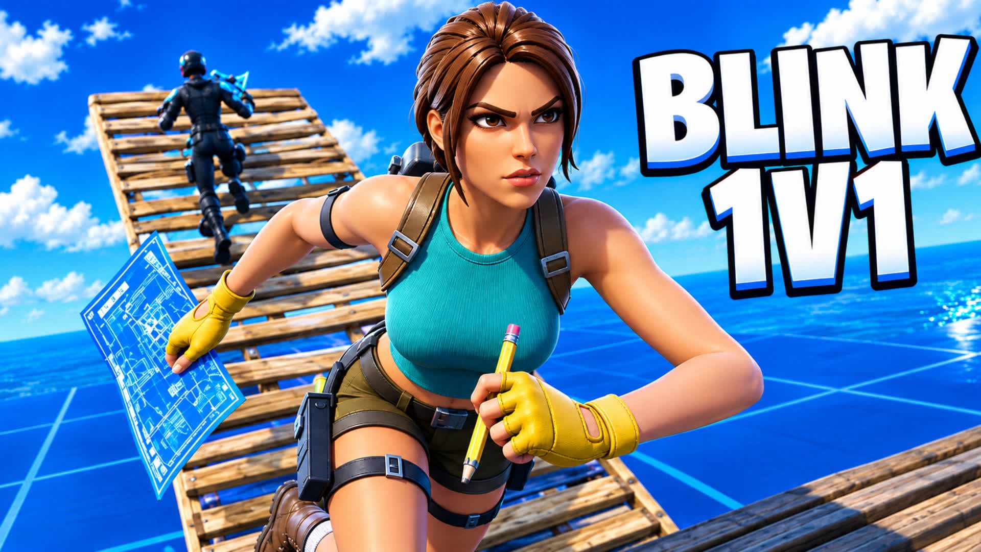 Blink 1v1 (200 pump) — Fortnite island 7057-5881-9941 by blink 1v1 map