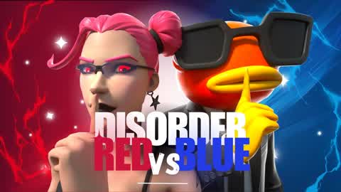 Desordem Red vs Blue🔴🔵