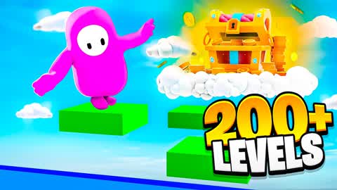 🌈FALL GUYS 200+ OBBY PARKOUR