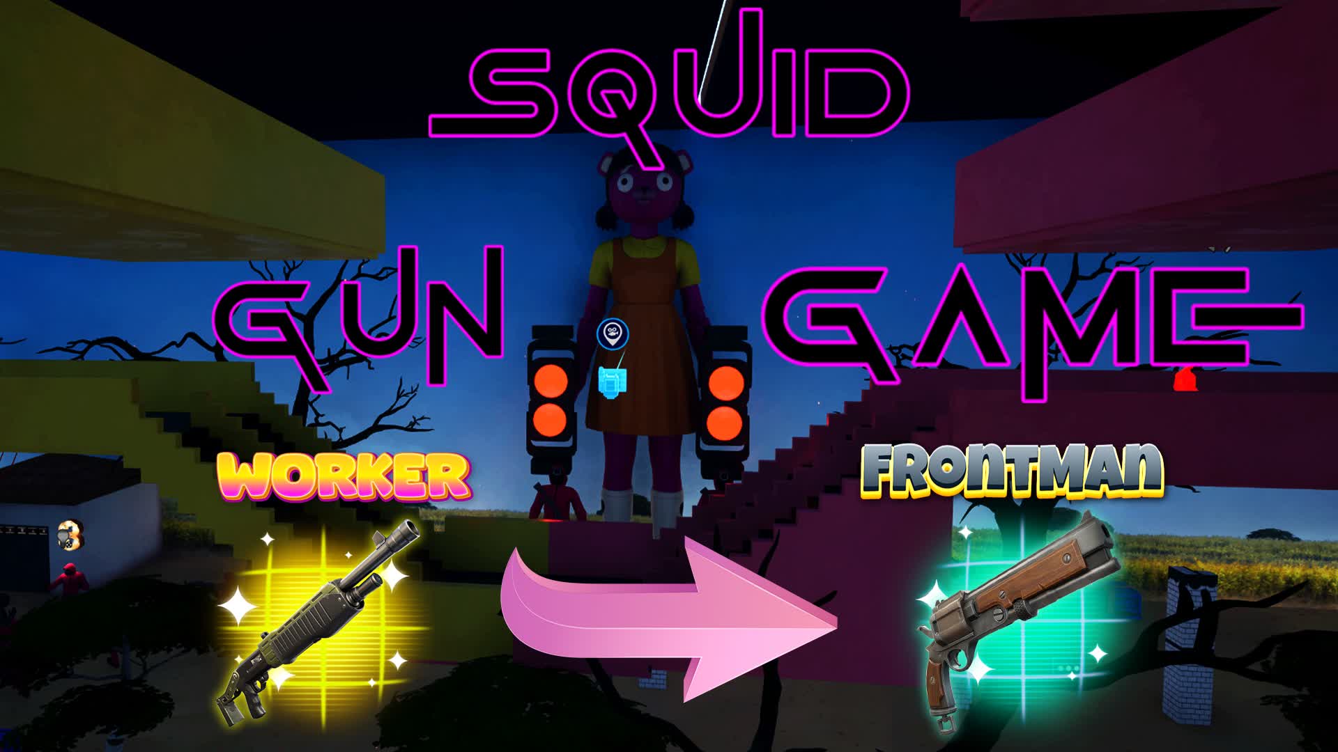 Squid Gun Game - لعبة الحبار