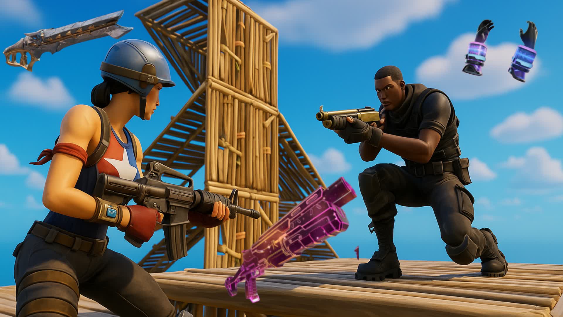 NEW WEAPONS 1V1
